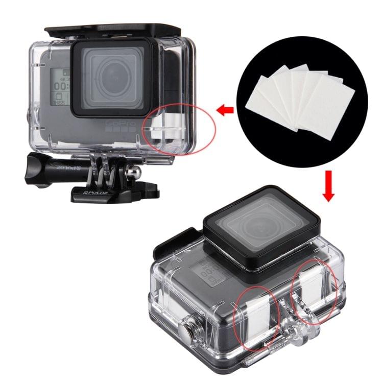 12 PCS PULUZ Professional Reusable Anti-Fog Inserts for GoPro NEW HERO /HERO7 /6 /5 /5 Session /4 Session /4 /3+ /3 /2 /1, DJI Osmo Action, Xiaoyi and Other Action Cameras