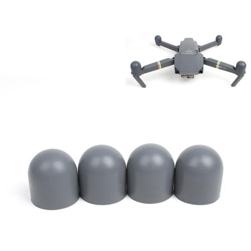 4 PCS Motor Protective Cover Motors Silicone Cap Protector for DJI Mavic Pro(Grey)