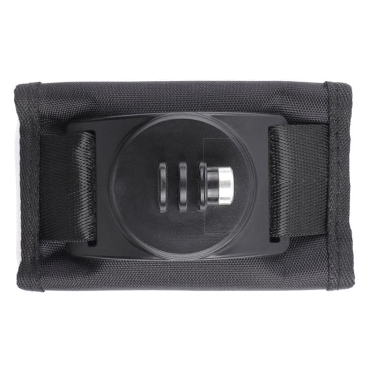 Hook and Loop Fastener Backpack Rec-Mounts Clip Clamp Mount with Screw for DJI Osmo Action, GoPro NEW HERO / HERO7 /6 /5 /4, and Other Action Cameras