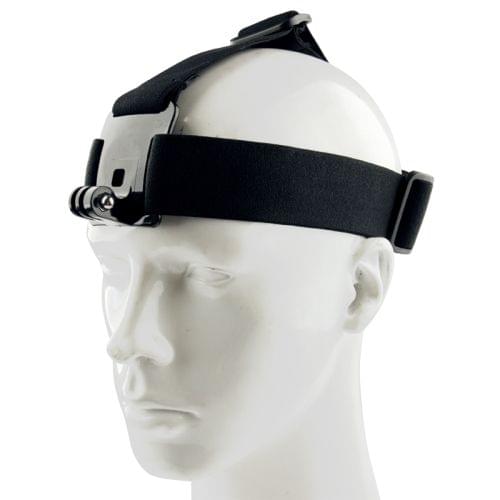 TMC HR37 Head Belt for GoPro NEW HERO /HERO6 /5 /5 Session /4 Session /4 /3+ /3 /2 /1, Xiaoyi and Other Action Cameras(Black)