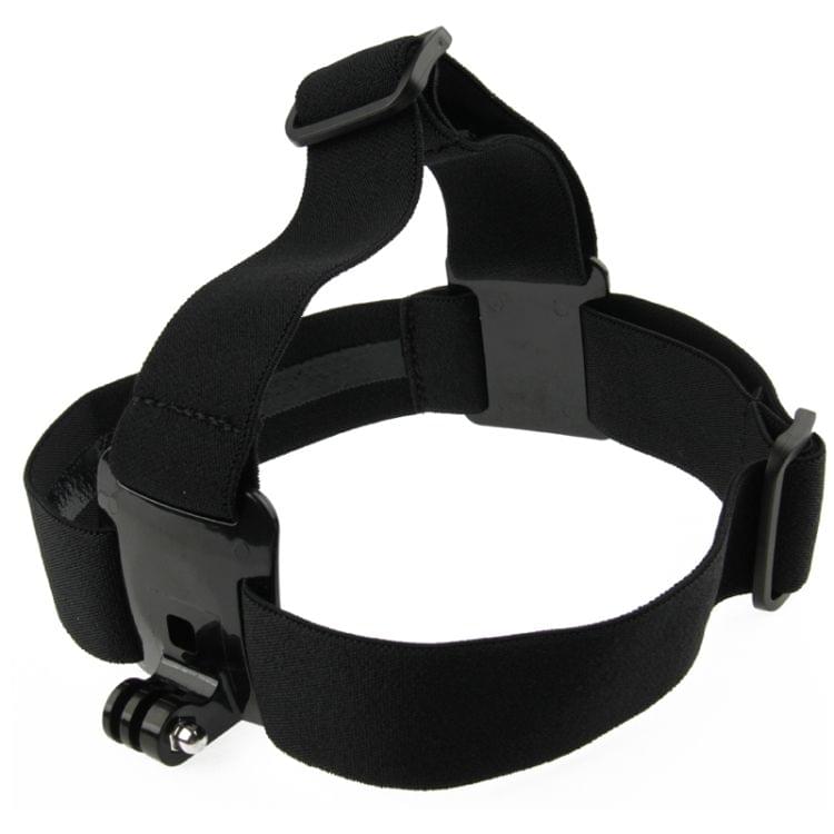 TMC HR37 Head Belt for GoPro NEW HERO /HERO6 /5 /5 Session /4 Session /4 /3+ /3 /2 /1, Xiaoyi and Other Action Cameras(Black)