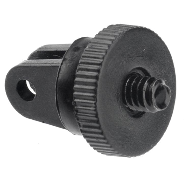 ST-60 Mini Size Tripod Mount Adapter for GoPro NEW HERO /HERO6 /5 /5 Session /4 Session /4 /3+ /3 /2 /1, Xiaoyi and Other Action Cameras(Black)