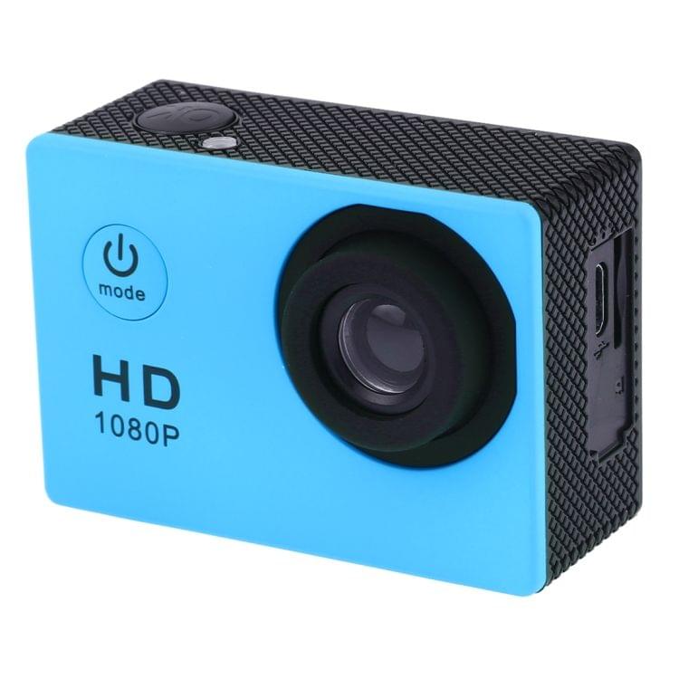 SJ4000 Full HD 1080P 2.0 inch LCD Sports Camcorder DV with Waterproof Case, Generalplus 6624, 30m Depth Waterproof(Blue)
