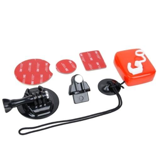 TMC 10 Items Board Mount Surf Snowboard Wakeboard Set for GoPro NEW HERO / HERO7 /6 /5 /5 Session /4 Session /4 /3+ /3 /2 /1, Xiaoyi and Other Action Cameras(Black)