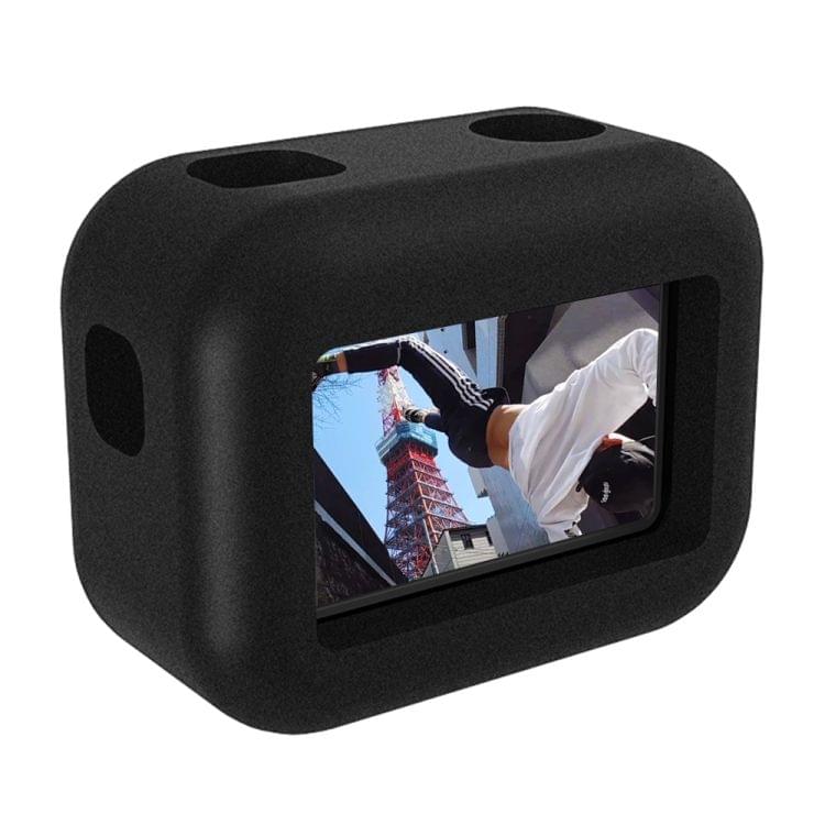 PULUZ High Density Foam Windshield for DJI Osmo Action with Frame