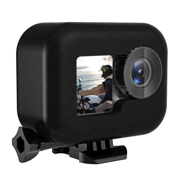 PULUZ High Density Foam Windshield for DJI Osmo Action with Frame