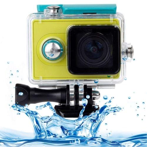 XM39-C Waterproof Housing Protective Case with Buckle Basic Mount for Xiaomi Xiaoyi Sport Camera, Waterproof Depth: 45m