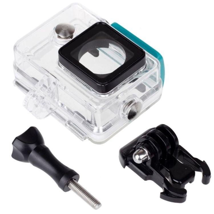 XM39-C Waterproof Housing Protective Case with Buckle Basic Mount for Xiaomi Xiaoyi Sport Camera, Waterproof Depth: 45m