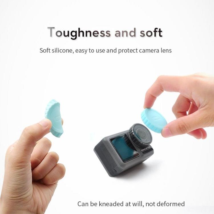 STARTRC Dedicated Silicone Lens Cap for DJI OSMO Action(White)