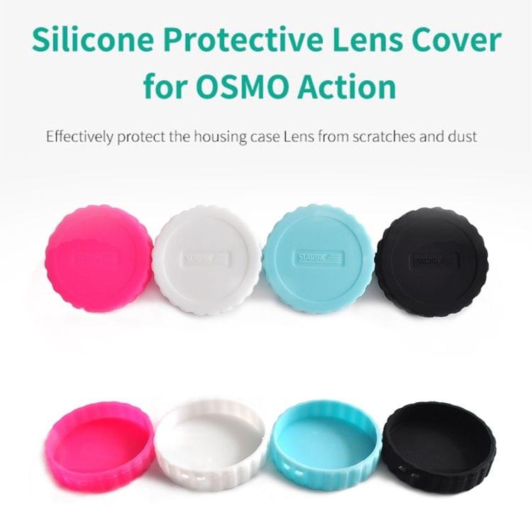 STARTRC Dedicated Silicone Lens Cap for DJI OSMO Action(White)