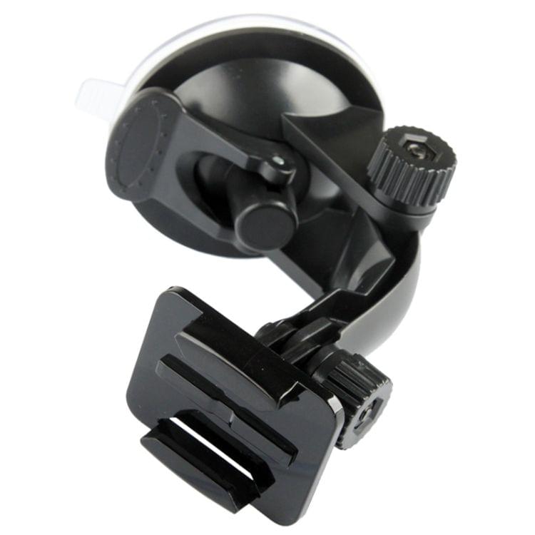 ST-17 Car Mount Dashboard & Windshield Vacuum Suction Cup for GoPro NEW HERO /HERO6 /5 /5 Session /4 Session /4 /3+ /3 /2 /1, Xiaoyi and Other Action Cameras(Black)