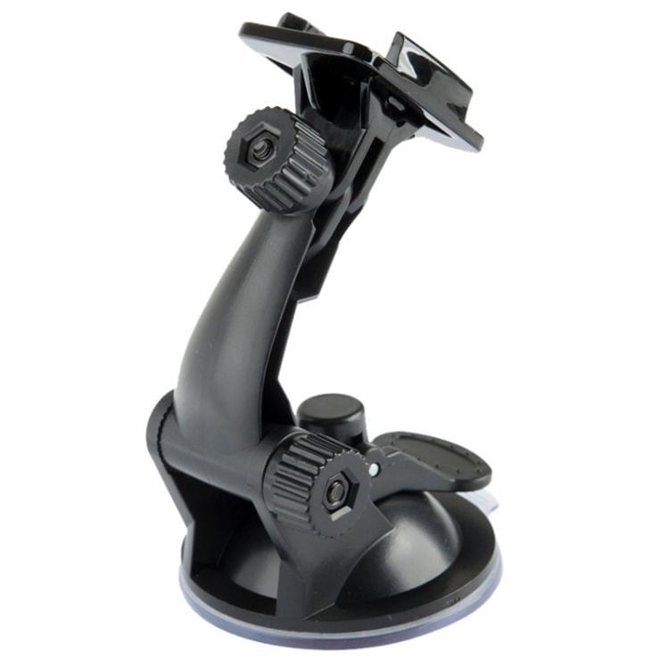 ST-17 Car Mount Dashboard & Windshield Vacuum Suction Cup for GoPro NEW HERO /HERO6 /5 /5 Session /4 Session /4 /3+ /3 /2 /1, Xiaoyi and Other Action Cameras(Black)