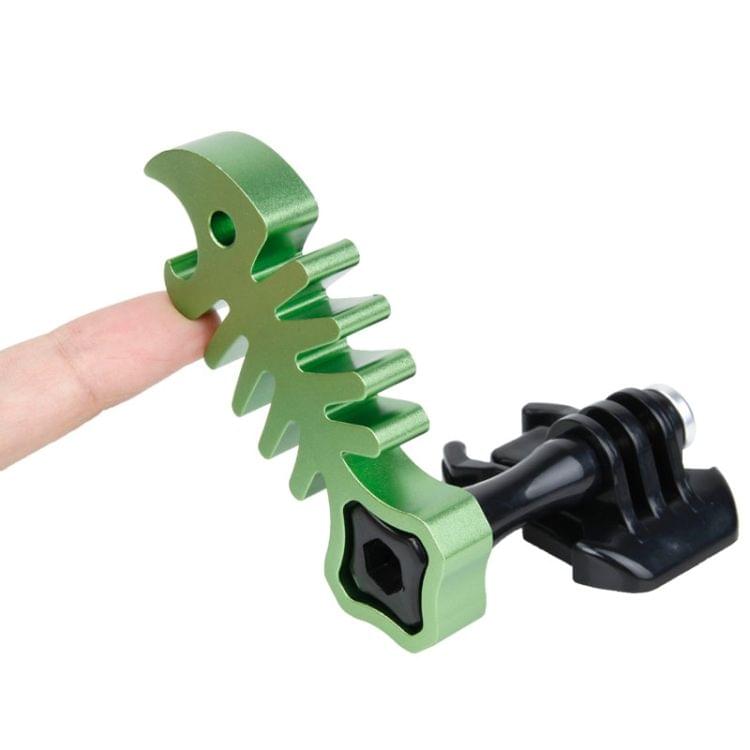 TMC Fishbone Style Aluminium Tighten Wrench Nut Spanner Thumb Screw Tool for GoPro NEW HERO /HERO6 /5 /5 Session /4 Session /4 /3+ /3 /2 /1(Green)
