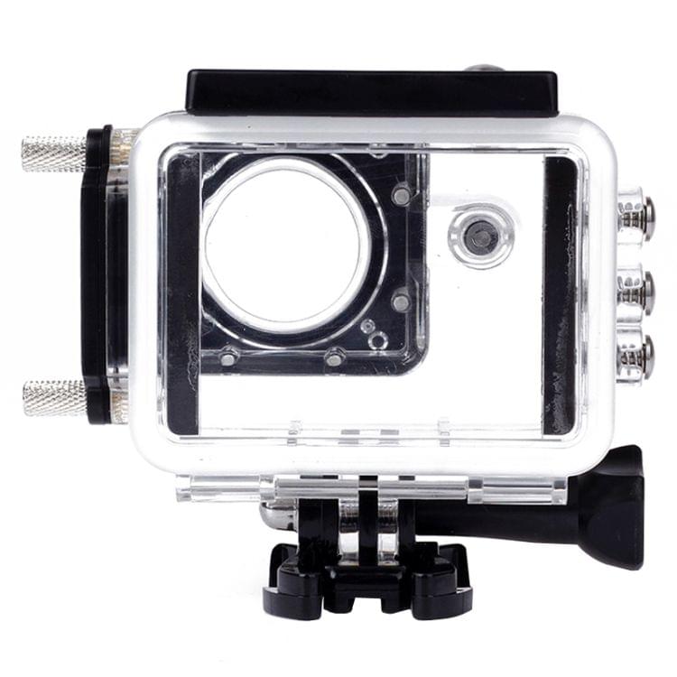 Underwater Waterproof Housing Protective Case Kits with Car Charger for SJCAM SJ5000 / SJ5000 Plus / SJ5000 WiFi Sport Camera