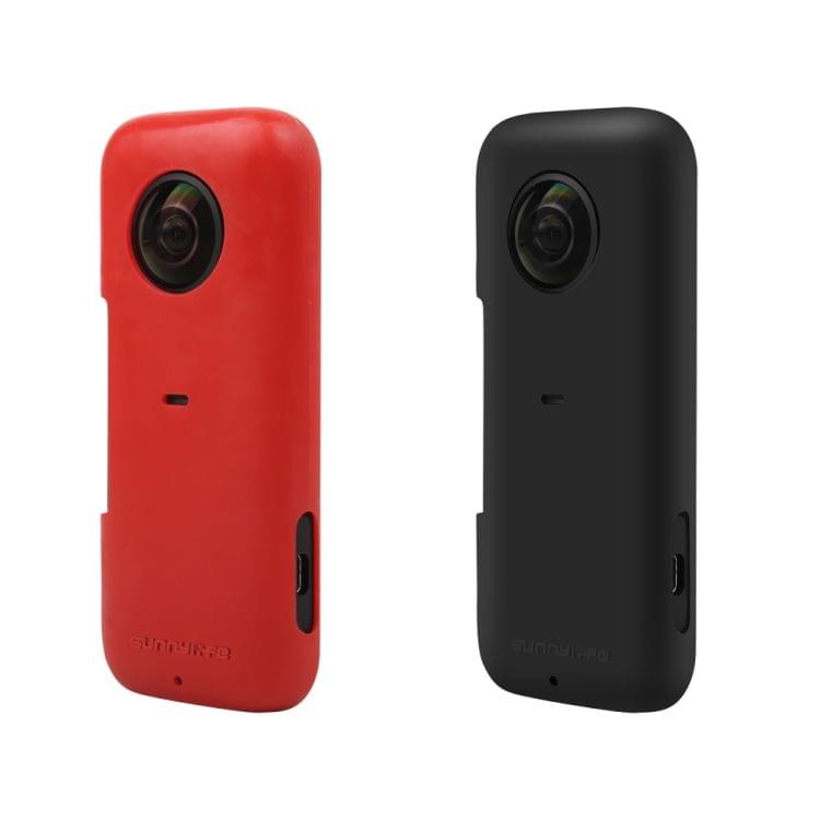 Sunnylife IST-BHT626 Silicone Protective Case for Insta360 ONE X(Black)