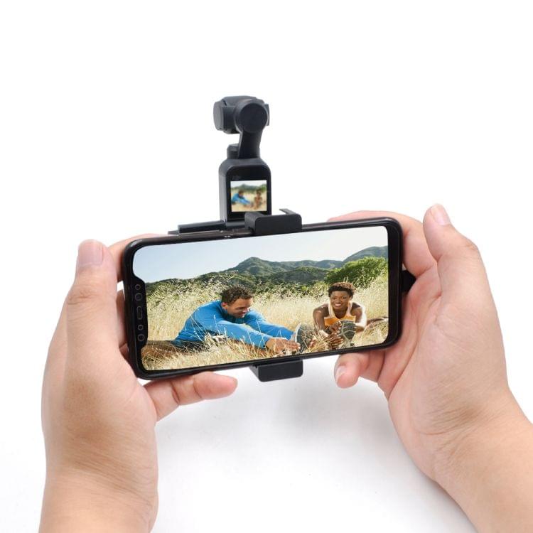 STARTRC Metal Holder Mobile Phone Holder Bracket Expansion Accessories with Android USB Data Cable for DJI OSMO Pocket