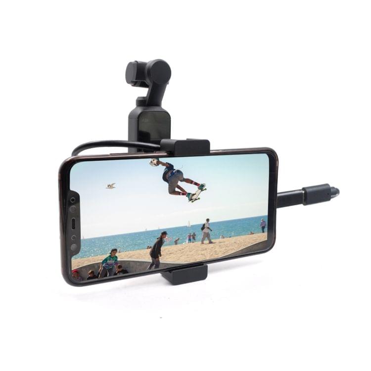 STARTRC Metal Holder Mobile Phone Holder Bracket Expansion Accessories with Android USB Data Cable for DJI OSMO Pocket