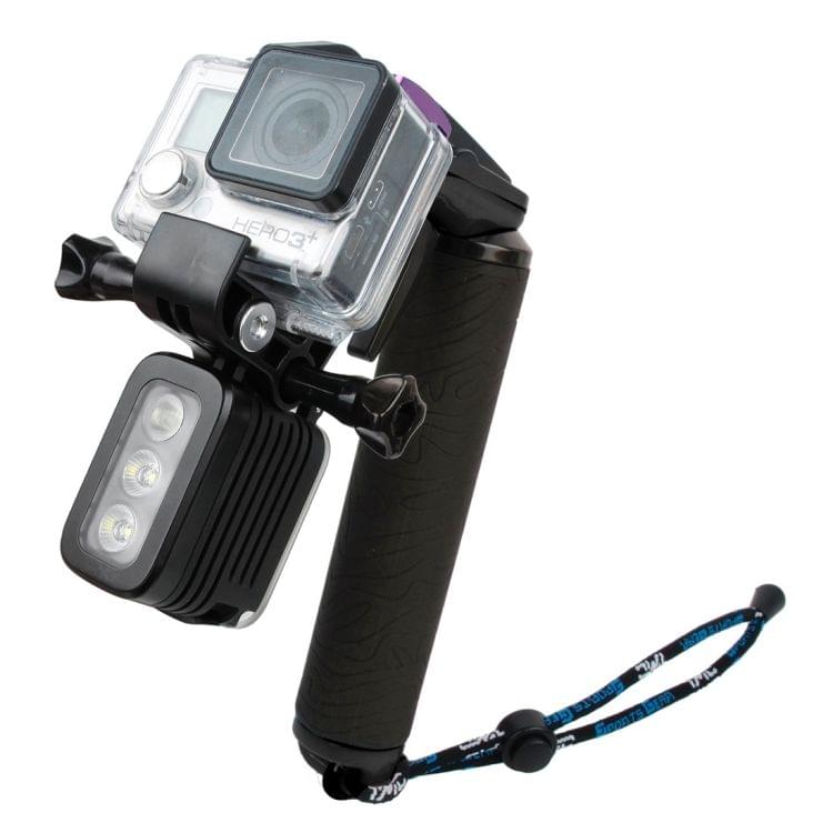 TMC HR391 Shutter Trigger Floating Hand Grip / Diving Surfing Buoyancy Stick with Adjustable Anti-lost Hand Strap for GoPro HERO4 /3+ /3, Xiaomi Xiaoyi Sport Camera(Black)