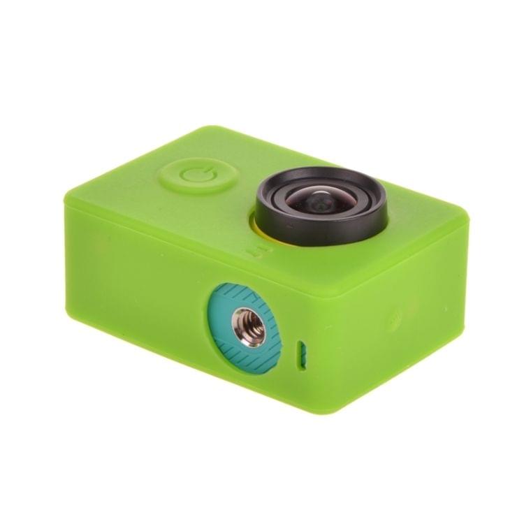 XM03 Silicone Gel Protective Case for Xiaomi Yi Sport Camera(Green)