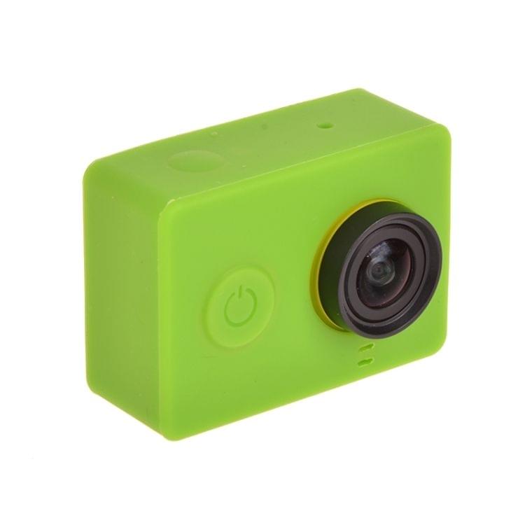 XM03 Silicone Gel Protective Case for Xiaomi Yi Sport Camera(Green)