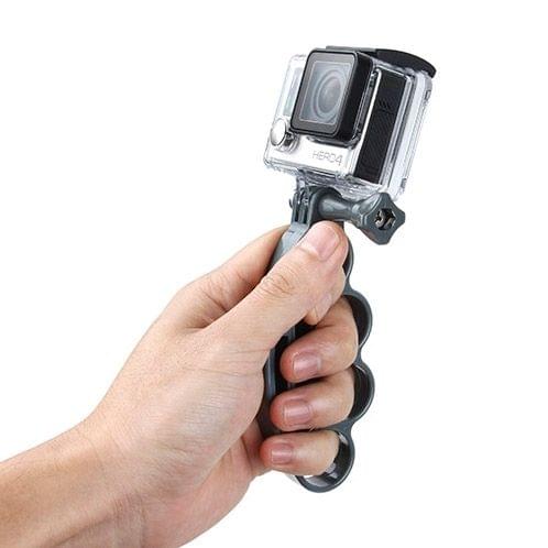 TMC HR239 Knuckles Fingers Grip with Thumb Screw for GoPro NEW HERO /HERO6 /5 /5 Session /4 Session /4 /3+ /3 /2 /1, Xiaoyi and Other Action Cameras(Yellow)