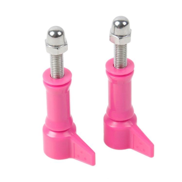 2 PCS TMC HR213 L-Shape Tighter Torque Screw for GoPro HERO4 /3+ /3 /2(Pink)