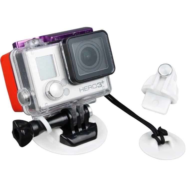 TMC 10 Items Board Mount Surf Snowboard Wakeboard Set for GoPro NEW HERO / HERO7 /6 /5 /5 Session /4 Session /4 /3+ /3 /2 /1, Xiaoyi and Other Action Cameras(White)