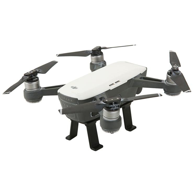 Landing Gear Stabilizers Leg Height Extender Safe Landing Bracket for DJI Spark (Black)