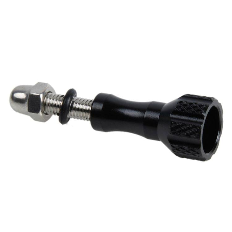 TMC Aluminum Thumb Knob Stainless Bolt Screw for GoPro NEW HERO /HERO6 /5 /5 Session /4 Session /4 /3+ /3 /2 /1, Length: 5.8cm(Black)