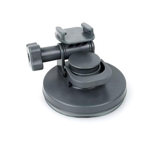 TMC Car Suction Cup Mount + Tripod Adapter + Handle Screw for GoPro NEW HERO /HERO6 /5 /5 Session /4 Session /4 /3+ /3 /2 /1, Xiaoyi and Other Action Cameras(Grey)