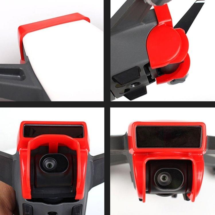 Gimbal Shade Camera Lens Hood Anti Flare Gimbal Protective Cover for DJI Spark(Red)