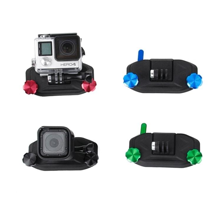 TMC HR331 Universal Strap Buckle Hanging Quickdraw Strap Mount set for GoPro HERO5 session / HERO4 session /3+ /3(Red)