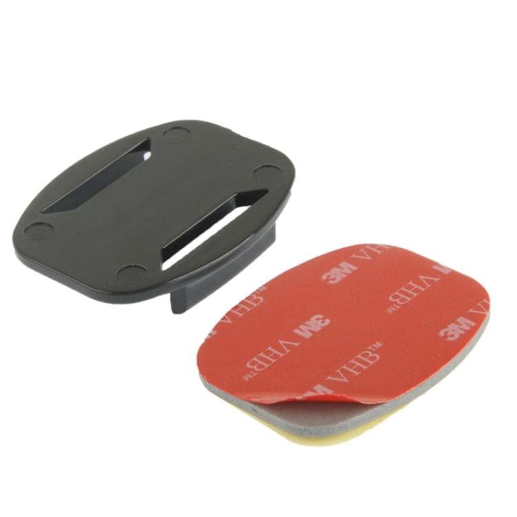ST-12 2 Flat Surface Adapters + 2 Adhesive Mount Stickers for GoPro NEW HERO /HERO6 /5 /5 Session /4 Session /4 /3+ /3 /2 /1, Xiaoyi and Other Action Cameras
