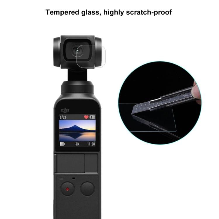 HD Tempered Glass Lens Film for DJI OSMO Pocket Gimbal