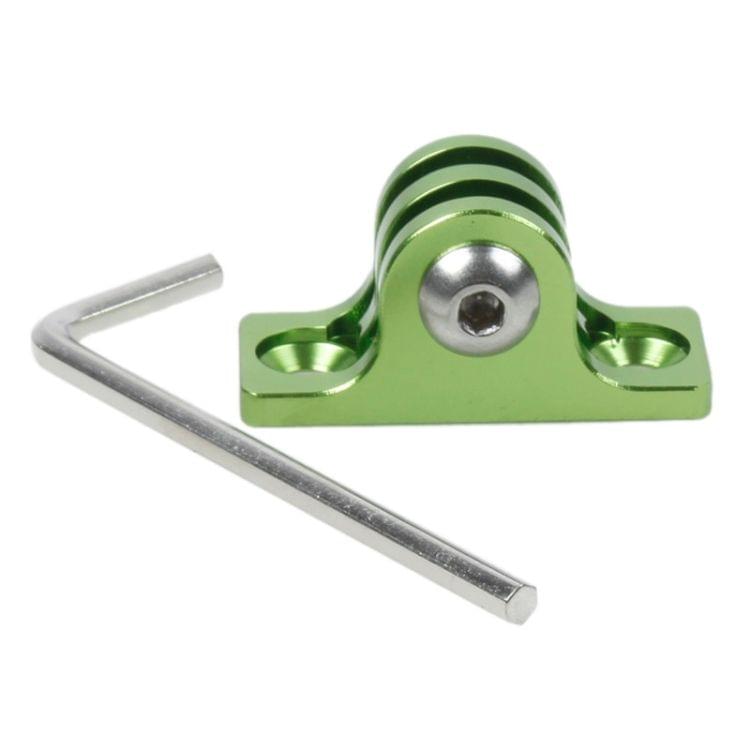 TMC HR143 Adapter Mount for GoPro NEW HERO /HERO6 /5 /5 Session /4 Session /4 /3+ /3 /2 /1, Xiaoyi and Other Action Cameras(Green)