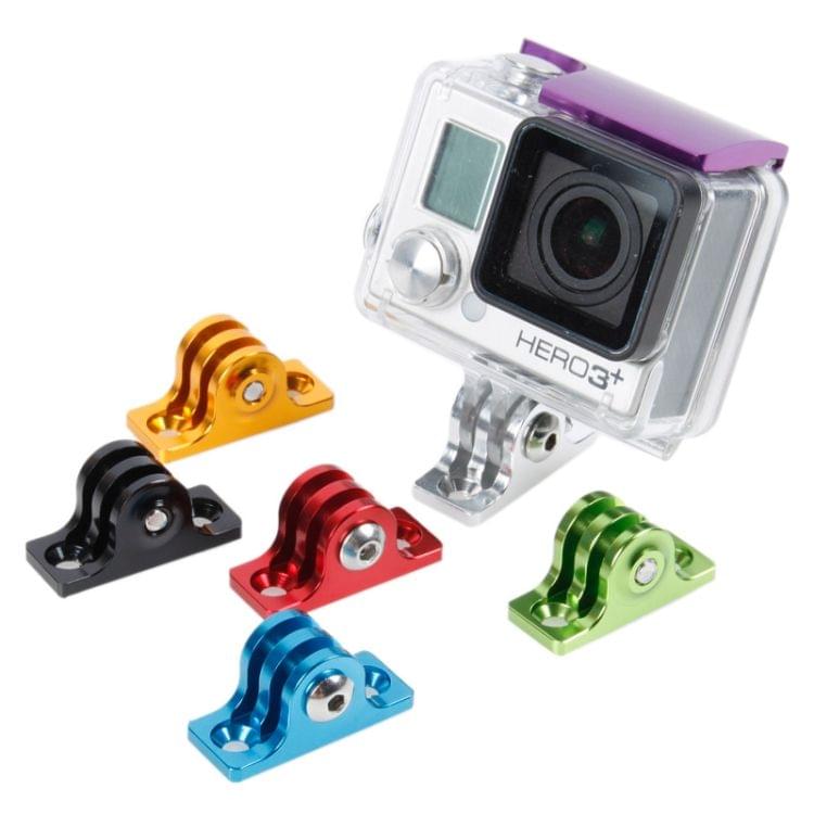 TMC HR143 Adapter Mount for GoPro NEW HERO /HERO6 /5 /5 Session /4 Session /4 /3+ /3 /2 /1, Xiaoyi and Other Action Cameras(Green)