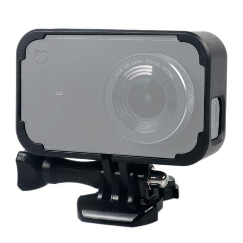 For Xiaomi Mijia Small Camera Protective Frame Mount with Buckle Basic Mount & Screw(Black)