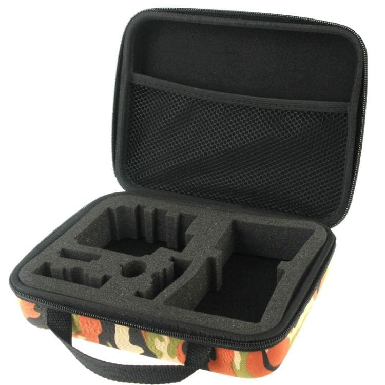 Camouflage Pattern EVA Shockproof Waterproof Portable Case for GoPro NEW HERO /HERO6 /5 /4 Session /4 /3+ /3 /2 /1, Puluz U6000 and other Sport Cameras Accessories, Size: 21cm x 16cm x 6.5cm