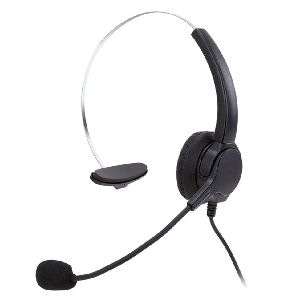 HT500 Headset Telephone Desk Phone Headphones Headset Hands-free Call Center Noise Cancellation Monaural with Backlight