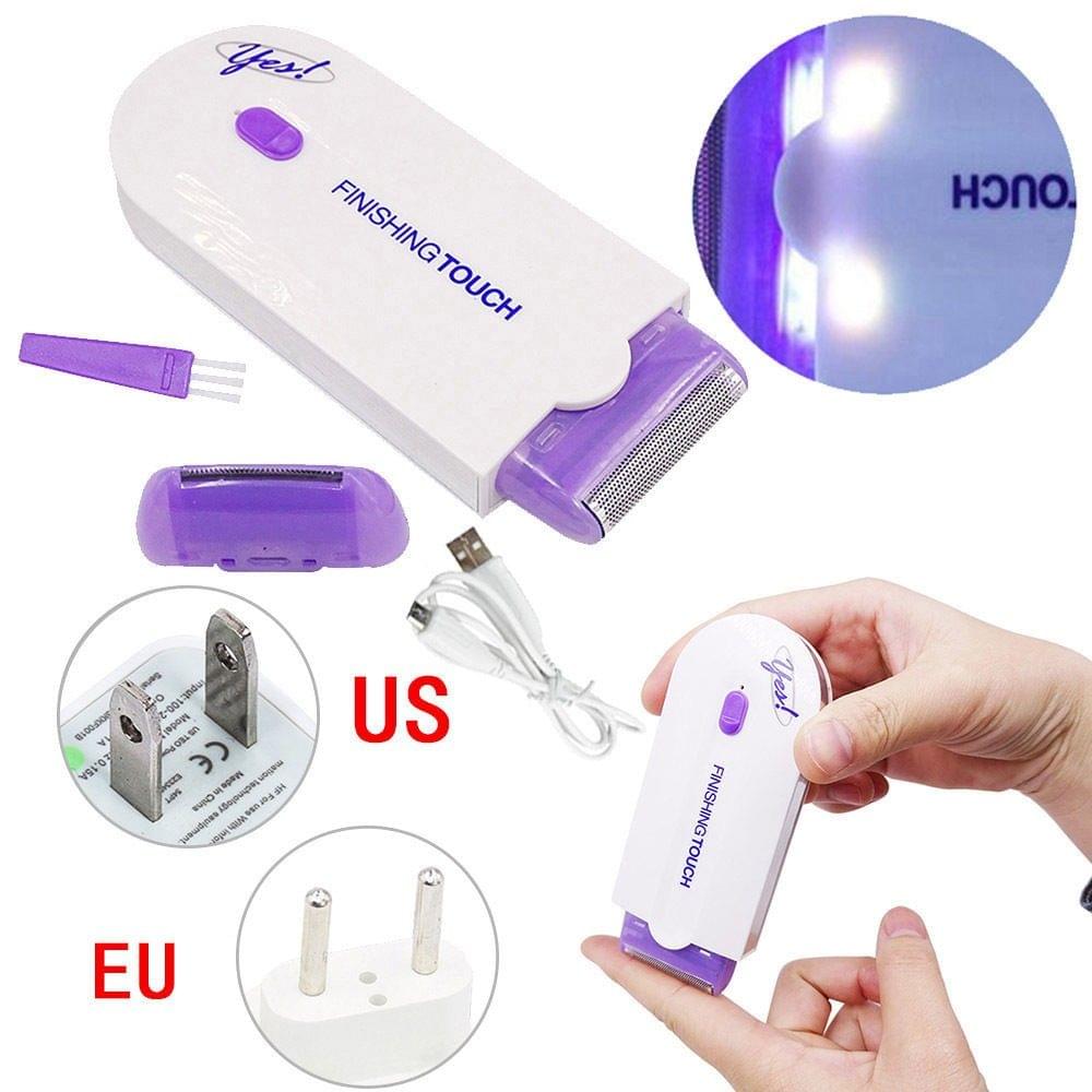 Rechargeable Painless Touch Laser Epilator Facial Body Hair Remover Flawless Removal Depilator Shaving Trimmer Device