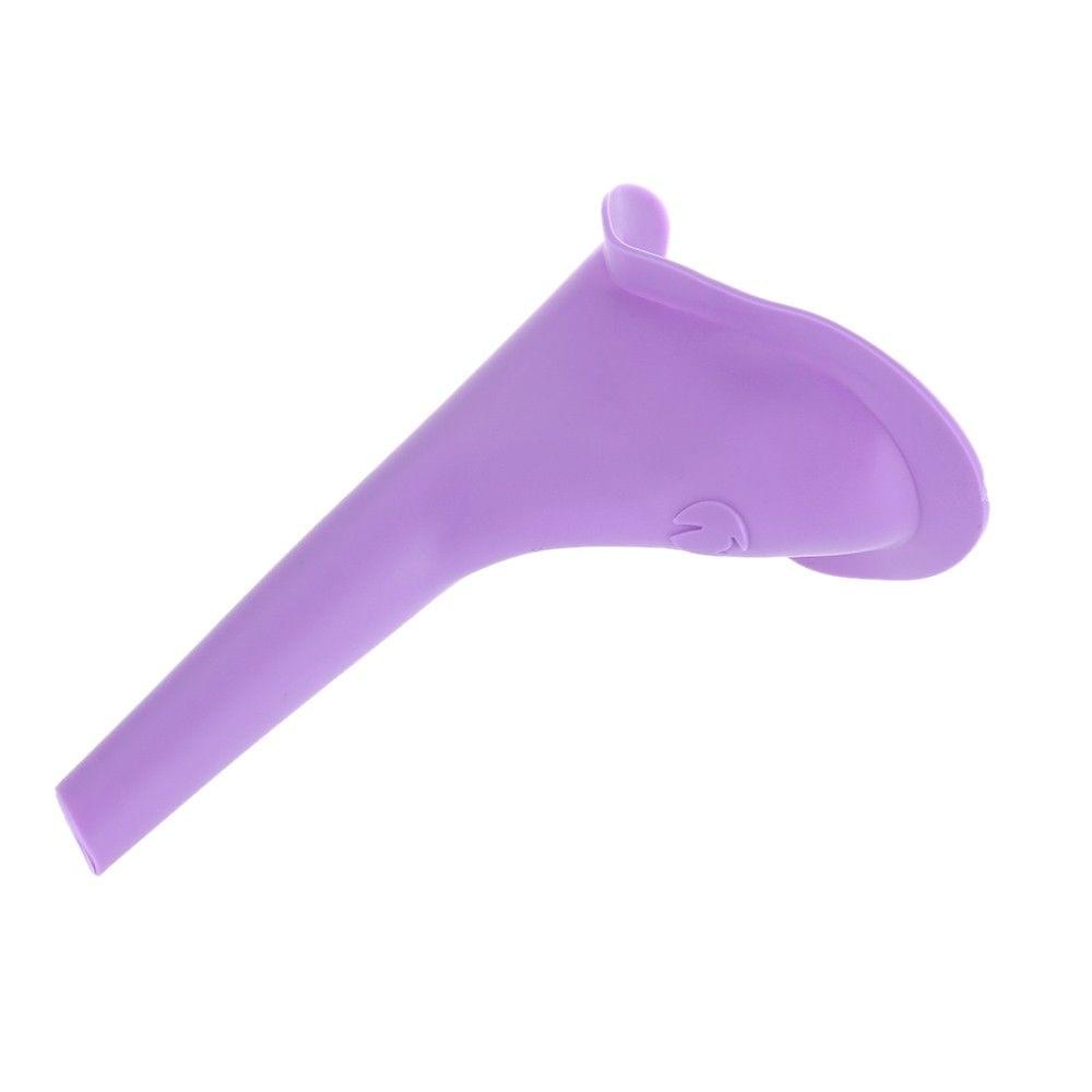 Outdoor Traval Capming Portable Female Urinal Soft Silicone Urination Device Stand Up & Pee for Women