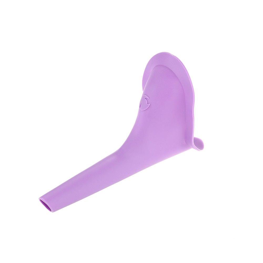 Outdoor Traval Capming Portable Female Urinal Soft Silicone Urination Device Stand Up & Pee for Women