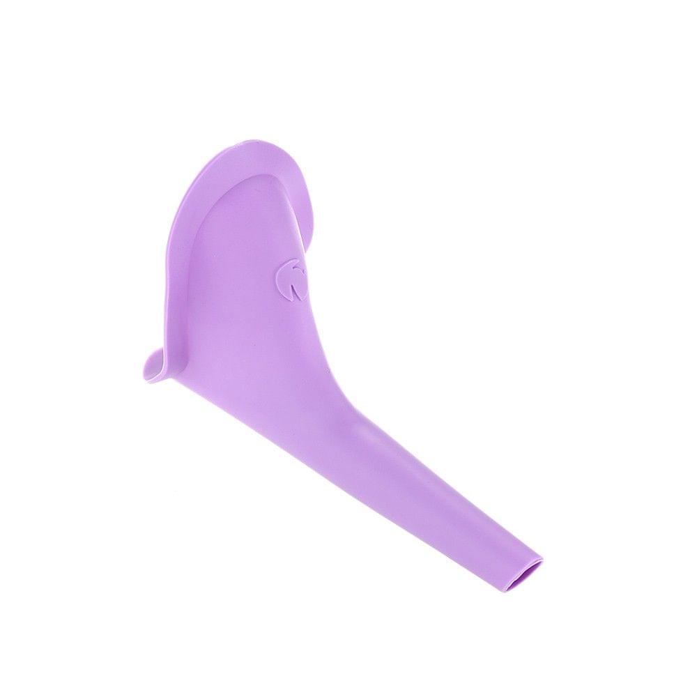 Outdoor Traval Capming Portable Female Urinal Soft Silicone Urination Device Stand Up & Pee for Women