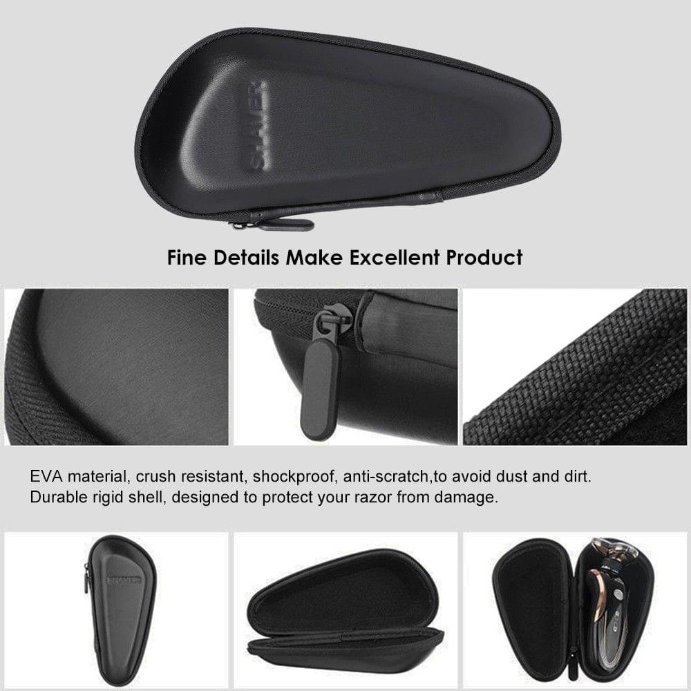 Men Portable Electric Shaver Holder Case Rechargeable Razor Holder Box Male Shaver Protector Travel Bag