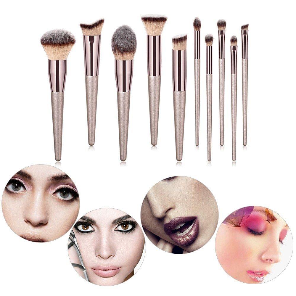 Proofessional Makeup Brush Facial Makeup Brush Cosmetic Brushes Multifunctional Eyebrow Blush Foundation Powder Brush Beauty Tools