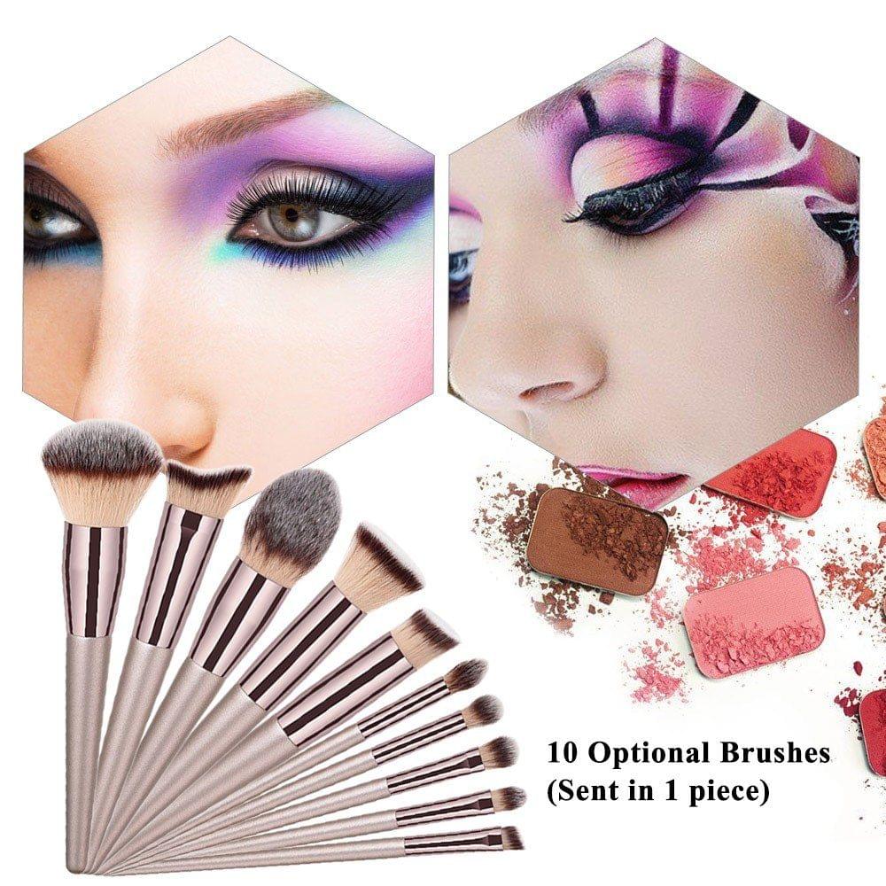 Proofessional Makeup Brush Facial Makeup Brush Cosmetic Brushes Multifunctional Eyebrow Blush Foundation Powder Brush Beauty Tools