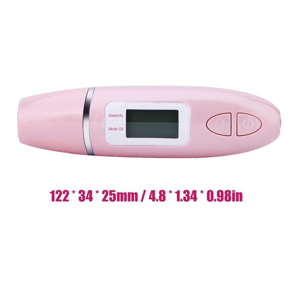 Digital Skin Moisture Meter Portable Facial Oil Content Analyzer