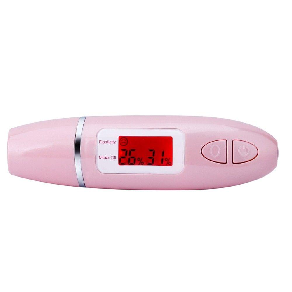 Digital Skin Moisture Meter Portable Facial Oil Content Analyzer