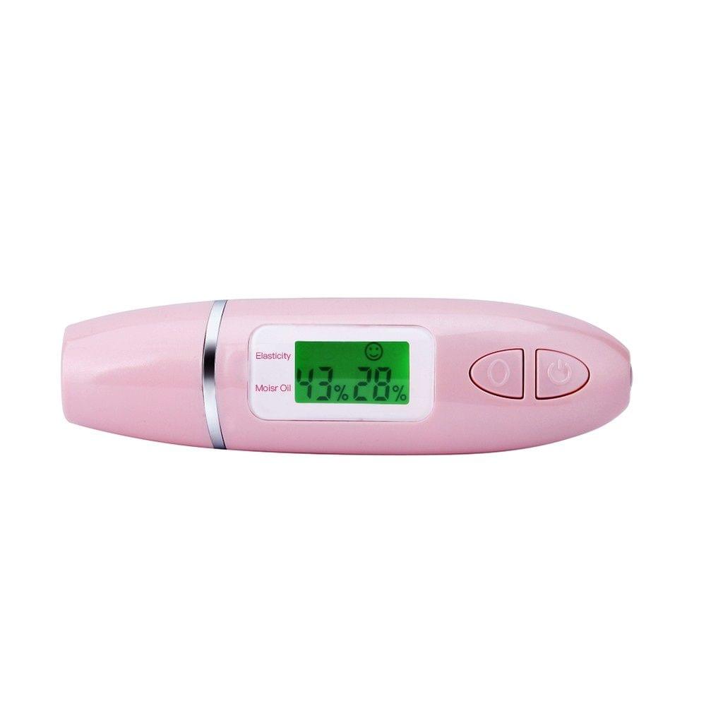 Digital Skin Moisture Meter Portable Facial Oil Content Analyzer