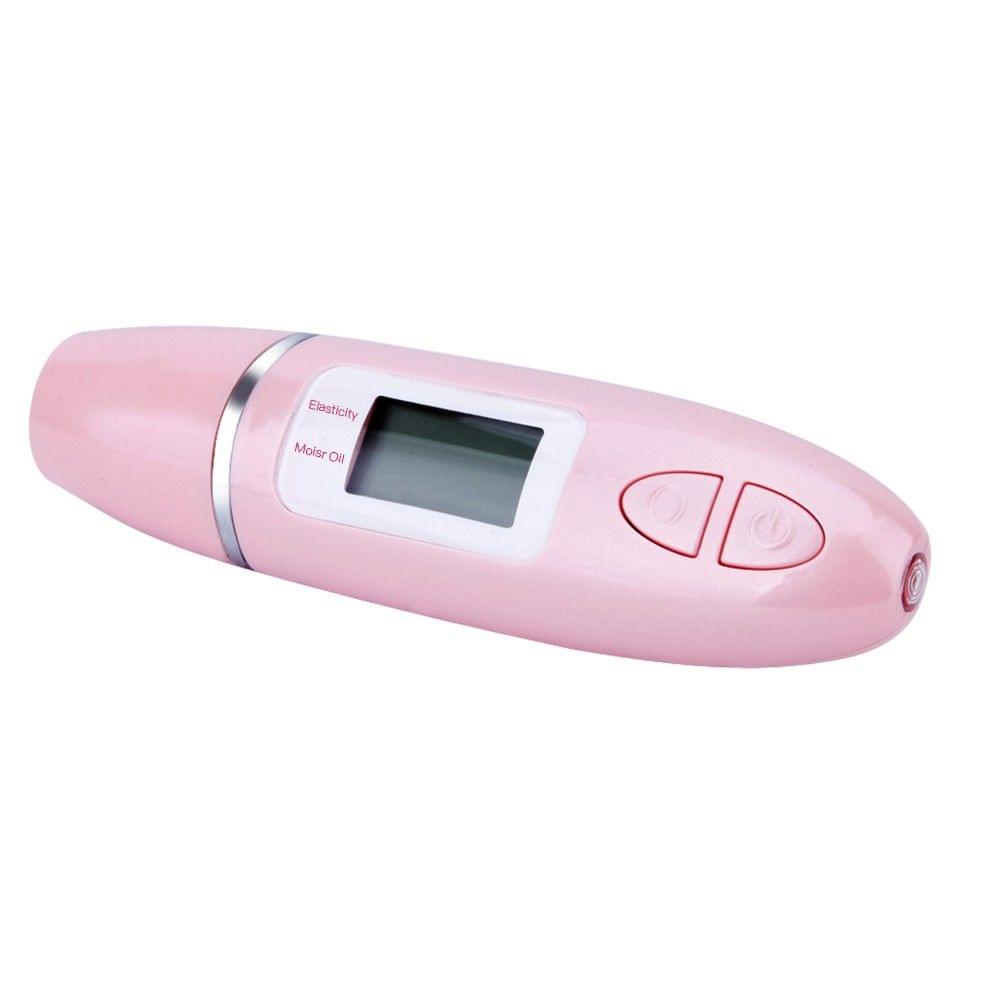 Digital Skin Moisture Meter Portable Facial Oil Content Analyzer